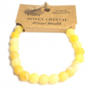 Power Bracelet - Honey Crystal - Click Image to Close
